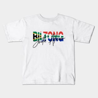 Biltong South African Kids T-Shirt